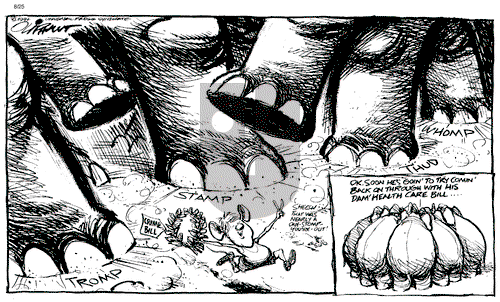 Pat Oliphant on Thursday August 25, 1994 Comic Strip