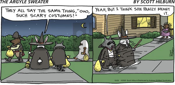 The Argyle Sweater - Sunday October 25, 2020 Comic Strip