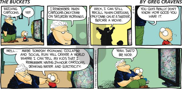 The Buckets on Sunday February 12, 2012 Comic Strip
