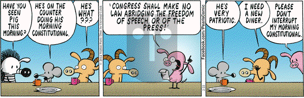 Pearls Before Swine on Saturday February 22, 2014 Comic Strip