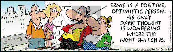 Frank and Ernest on Friday April 27, 2018 Comic Strip