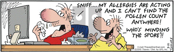 Frank and Ernest on Wednesday March 10, 2010 Comic Strip