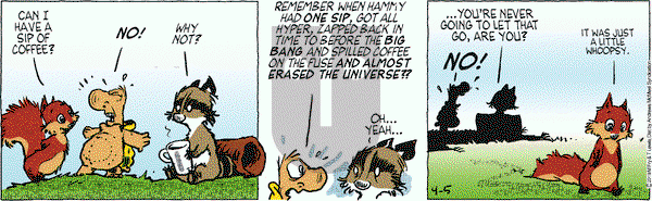 Over the Hedge on Friday April 5, 2019 Comic Strip