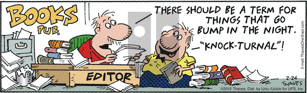 Frank and Ernest - Friday February 24, 2012 Comic Strip