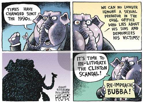 Rob Rogers on Tuesday November 21, 2017 Comic Strip