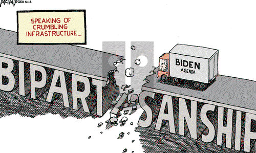 Robert Ariail on Wednesday April 14, 2021 Comic Strip