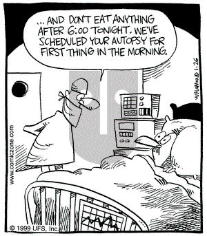 Reality Check on Tuesday January 26, 1999 Comic Strip