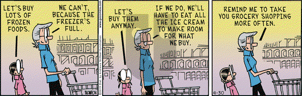 Grand Avenue on Tuesday April 30, 2019 Comic Strip