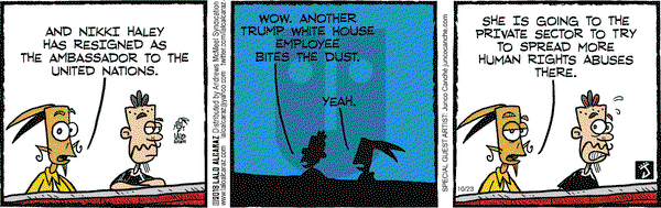 La Cucaracha on Tuesday October 23, 2018 Comic Strip