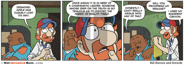 Not Invented Here on Thursday November 25, 2021 Comic Strip