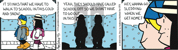 The Born Loser on Friday December 7, 2018 Comic Strip