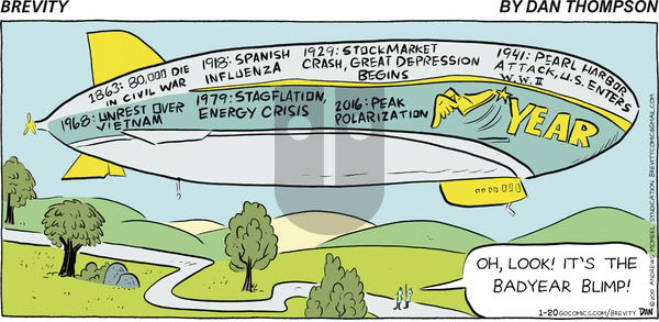 Brevity on Sunday January 20, 2019 Comic Strip