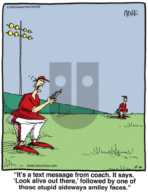 In the Bleachers - Tuesday June 6, 2006 Comic Strip