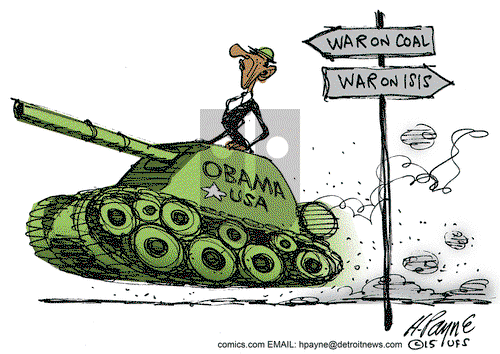 Henry Payne on Tuesday November 17, 2015 Comic Strip