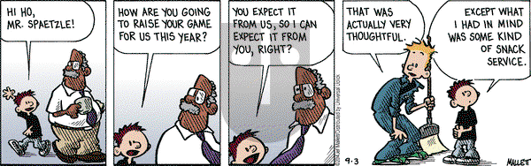 Frazz on Wednesday September 3, 2014 Comic Strip