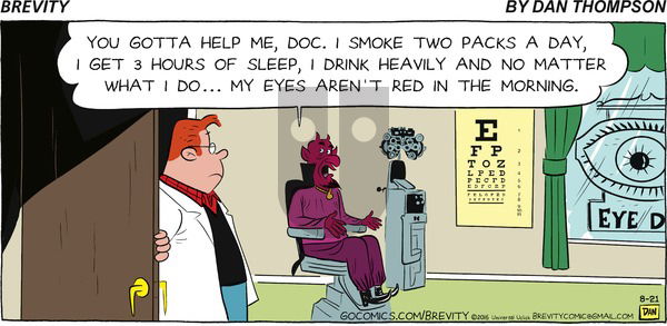 Brevity on Sunday August 21, 2016 Comic Strip