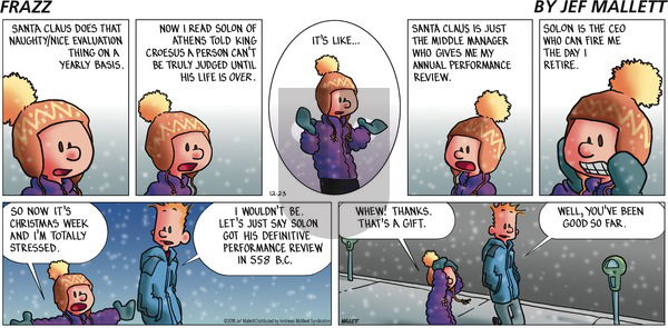 Frazz on Sunday December 23, 2018 Comic Strip