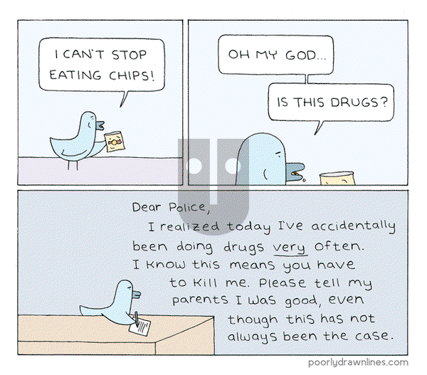 Poorly Drawn Lines on Friday September 14, 2018 Comic Strip