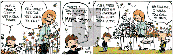 Wallace the Brave on Monday October 12, 2015 Comic Strip