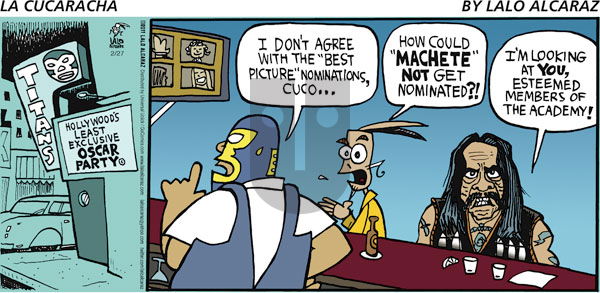 La Cucaracha on Sunday February 27, 2011 Comic Strip