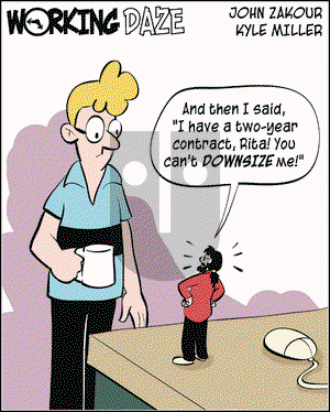 Working Daze on Wednesday May 21, 2003 Comic Strip