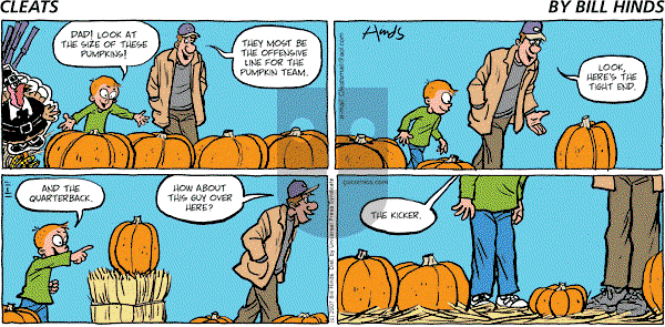 Cleats - Sunday November 11, 2007 Comic Strip