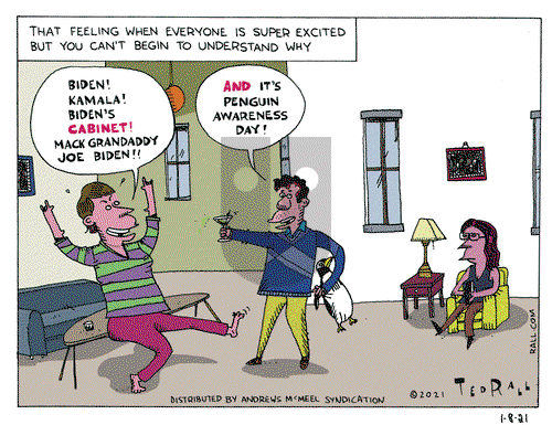 Ted Rall on Friday January 8, 2021 Comic Strip