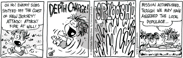 Heart of the City on Wednesday July 31, 2013 Comic Strip