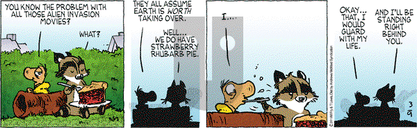 Over the Hedge on Saturday March 9, 2019 Comic Strip