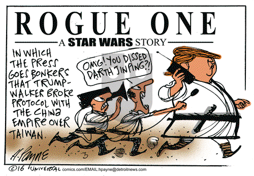 Henry Payne on Tuesday December 6, 2016 Comic Strip