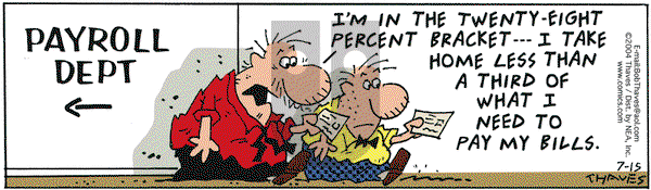 Frank and Ernest on Thursday July 15, 2004 Comic Strip