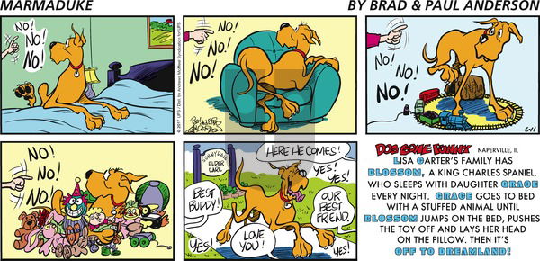 Marmaduke on Sunday June 11, 2017 Comic Strip