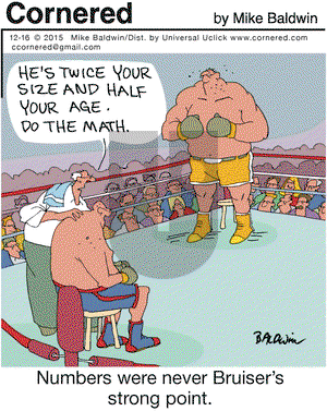 Cornered on Wednesday December 16, 2015 Comic Strip