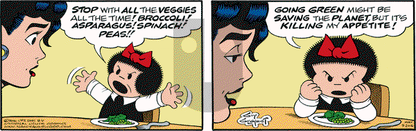 Nancy on Monday May 9, 2016 Comic Strip