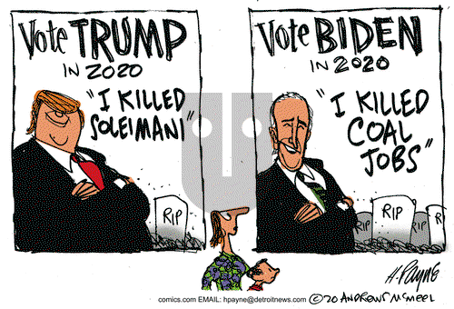 Henry Payne on Wednesday January 15, 2020 Comic Strip