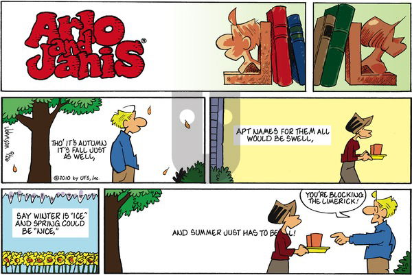 Arlo and Janis on Sunday September 26, 2010 Comic Strip