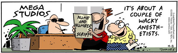 Frank and Ernest - Friday April 8, 2005 Comic Strip