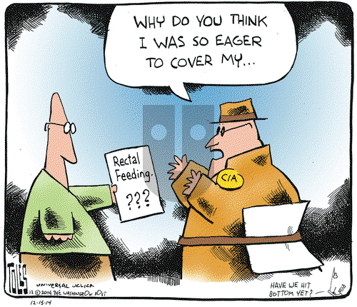 Tom Toles on Monday December 15, 2014 Comic Strip