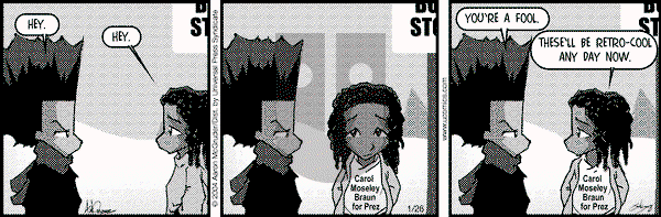 The Boondocks on Monday August 29, 2011 Comic Strip