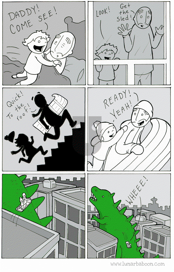 Lunarbaboon on Thursday December 24, 2015 Comic Strip