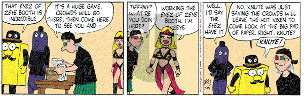 Luann on Friday July 15, 2005 Comic Strip