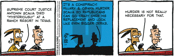 La Cucaracha on Tuesday March 1, 2016 Comic Strip