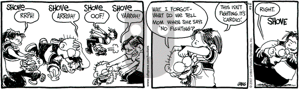 The Buckets on Saturday October 6, 2007 Comic Strip