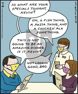 Real Life Adventures - Wednesday August 12, 2020 Comic Strip