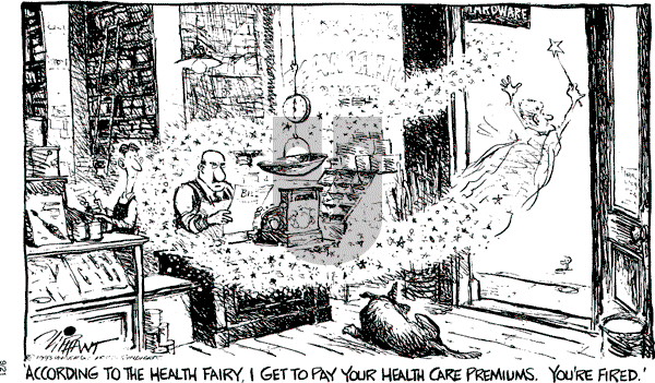 Pat Oliphant - Tuesday September 21, 1993 Comic Strip