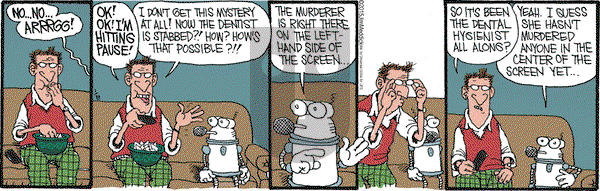 Monty on Thursday January 8, 2015 Comic Strip