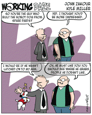 Working Daze on Saturday March 4, 2006 Comic Strip