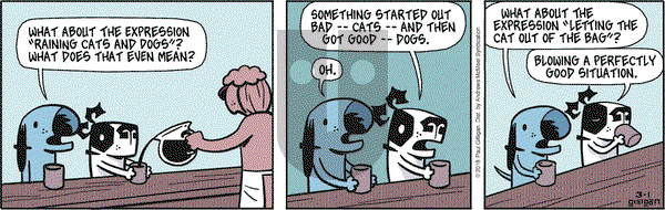 Pooch Cafe on Thursday March 1, 2018 Comic Strip