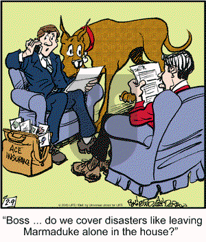 Marmaduke on Saturday February 9, 2013 Comic Strip