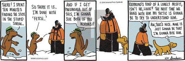 Overboard on Saturday February 21, 2004 Comic Strip